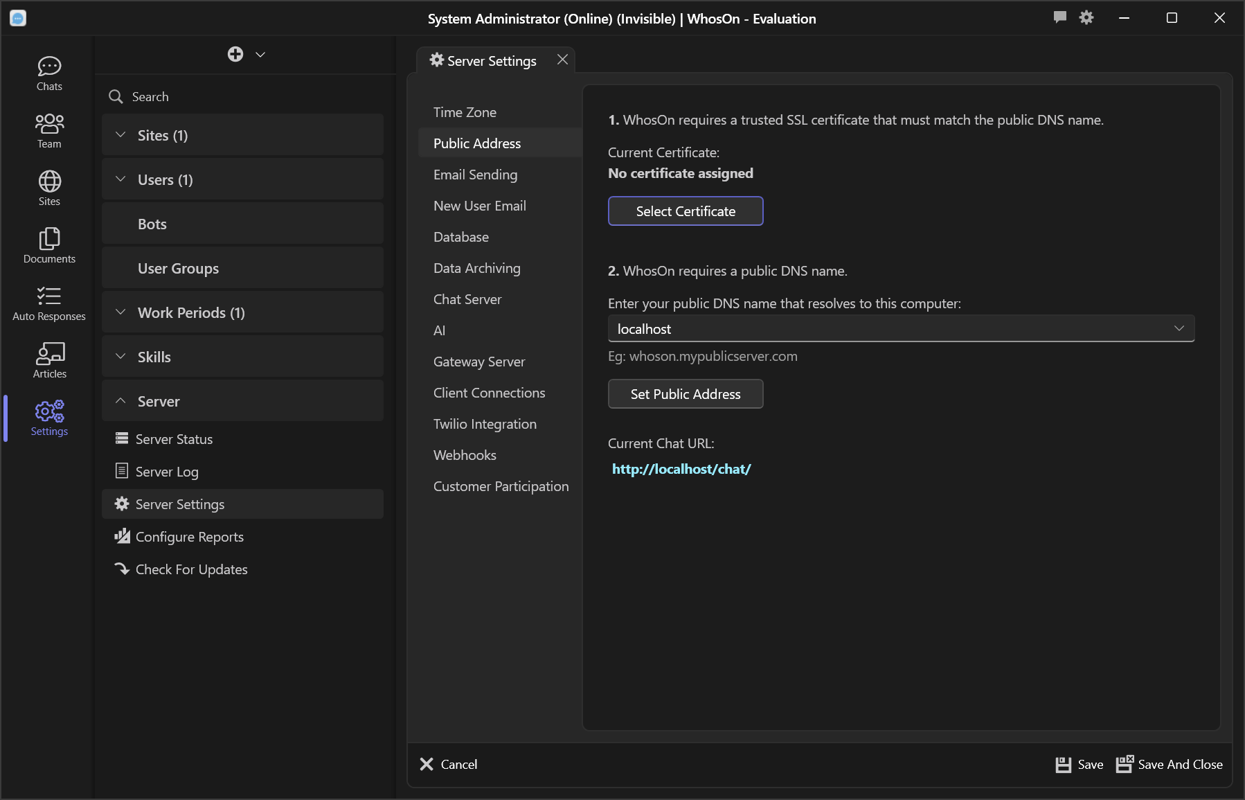 Set External DNS